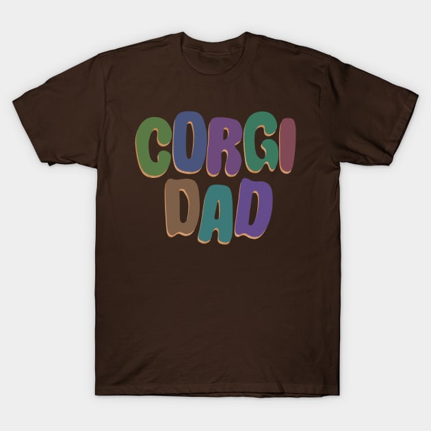 Corgi Dad T-Shirt by IhateDumplings